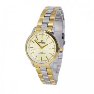 Mirage 8752 Silver Gold Dial Lady LDBTGPIV